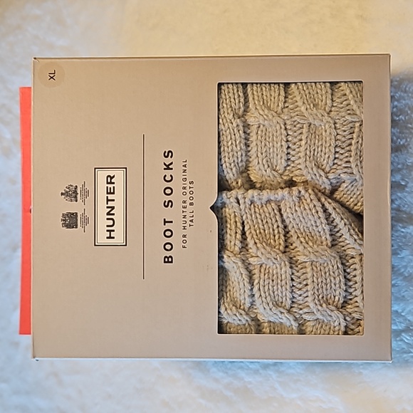 HUNTER NIB Boot Socks for Original Hunter Tall Boots Sz XL - Picture 4 of 5